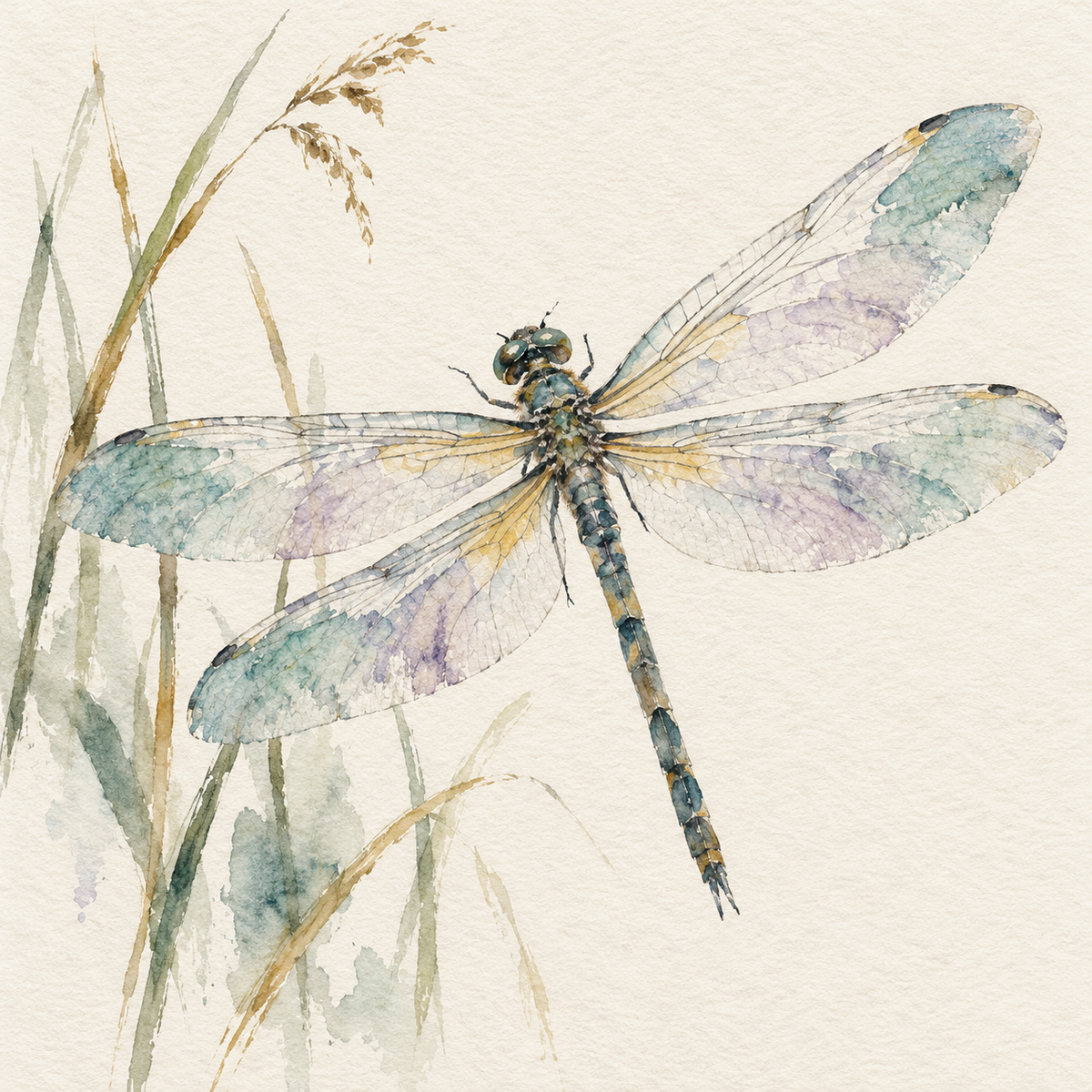 AI-generated Art Inspiration — Dragonfly