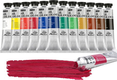 PHOENIX Artist Oil Paint Set – 12 Classic Colors, 40ml Tubes