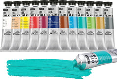 PHOENIX Artist Oil Paint Set – 12 Creative Colors, 40ml Tubes
