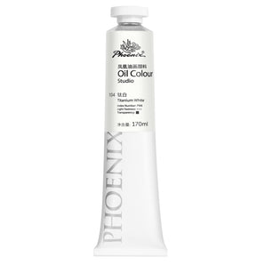 PHOENIX Studio Oil Paint Single Large Tube-Titanium White