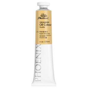 PHOENIX Studio Oil Paint Single Large Tube-Naples Yellow Hue