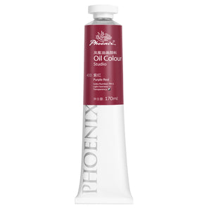 PHOENIX Studio Oil Paint Single Large Tube-Purple Red
