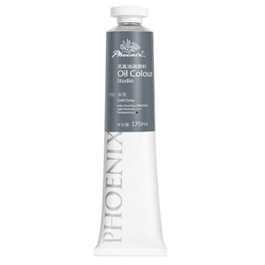 PHOENIX Studio Oil Paint Single Large Tube-Cold Grey