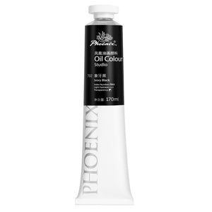 PHOENIX Ivory Black Studio Oil Paint Single Large Tube
