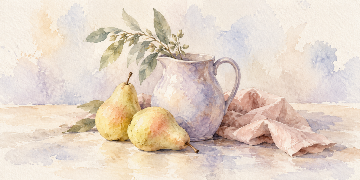 Pears & Jug — AI-generated inspiration