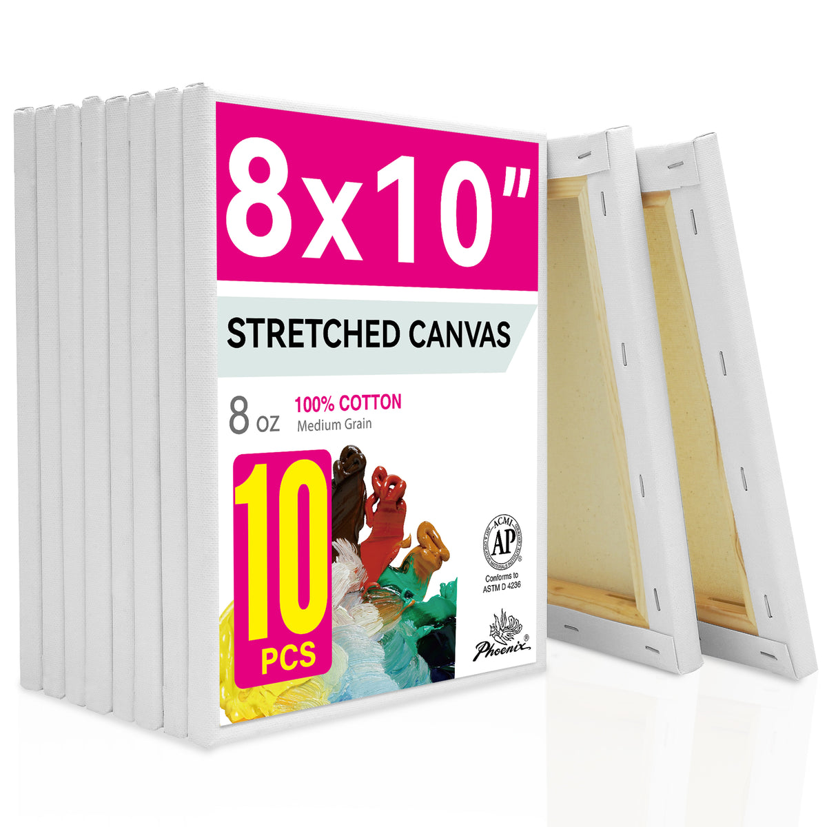 PHOENIX Studio Cotton Stretched Canvas 8X10IN