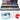 PHOENIX Professional Watercolor Paint Tube Set – 36 Colors with Palette Box