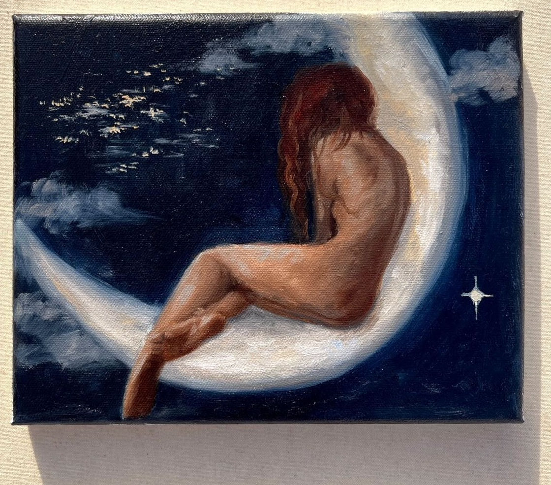 Moon study — Rimsha