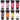 AUREUO Red Acrylic Paint Set - 8 Earth Tone Colors for Crafts, DIY Gifts, Acrylic Painting, Art Projects (0.71 Fl Oz / 21ml Tubes)