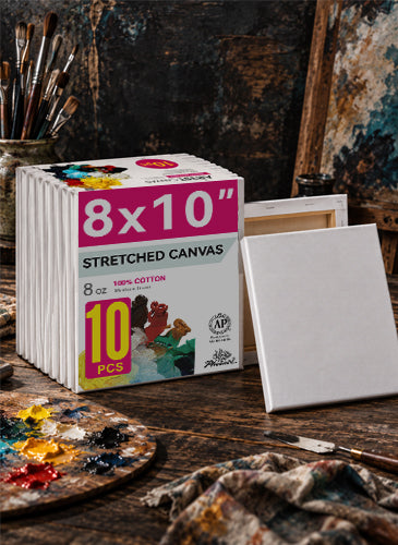 Cotton Stretched Canvas Panel