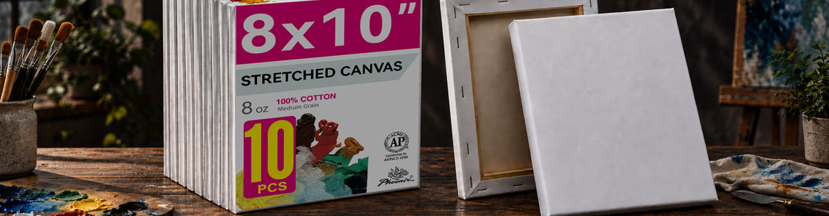 Cotton Stretched Canvas Panel