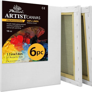 PHOENIX Large Belgian Linen Canvas for Oil Painting