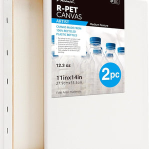 PHOENIX 16x20 Inch 2 Pack R-PET Stretched Canvas