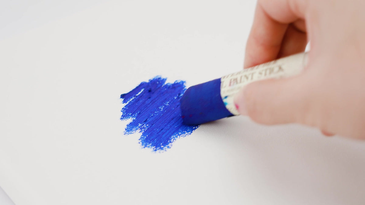 Oil Color, Straight from the Stick.