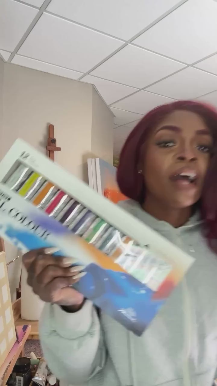 stinaaleah — Artist oil palette and swatches