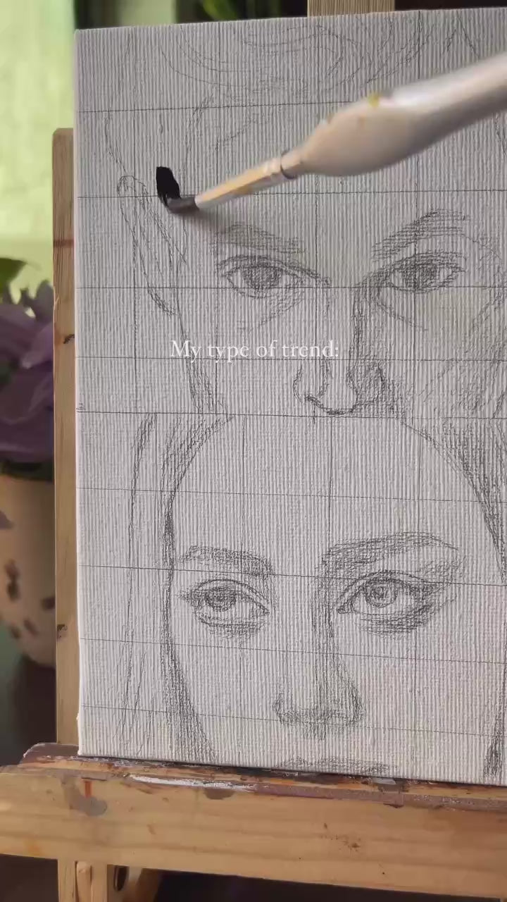 thepalettebyrimsha — two-portrait study