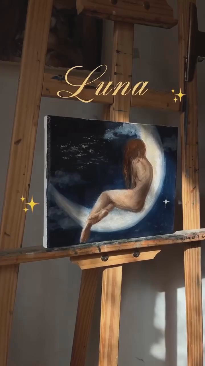 thepalettebyrimsha — Luna moon painting