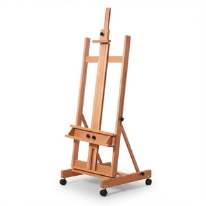 PHOENIX Heavy-Duty H-Frame Artist Easel – Natural