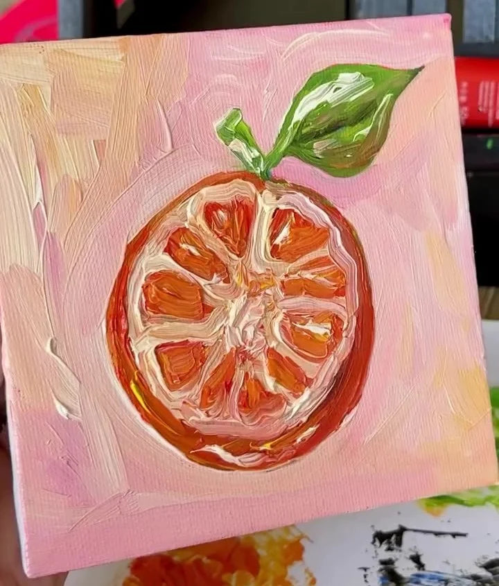 Orange Study — @susupaints